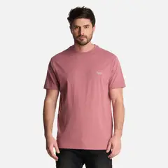 LIPPI - Polera Hombre Ulmo T-Shirt Rosa Oscuro