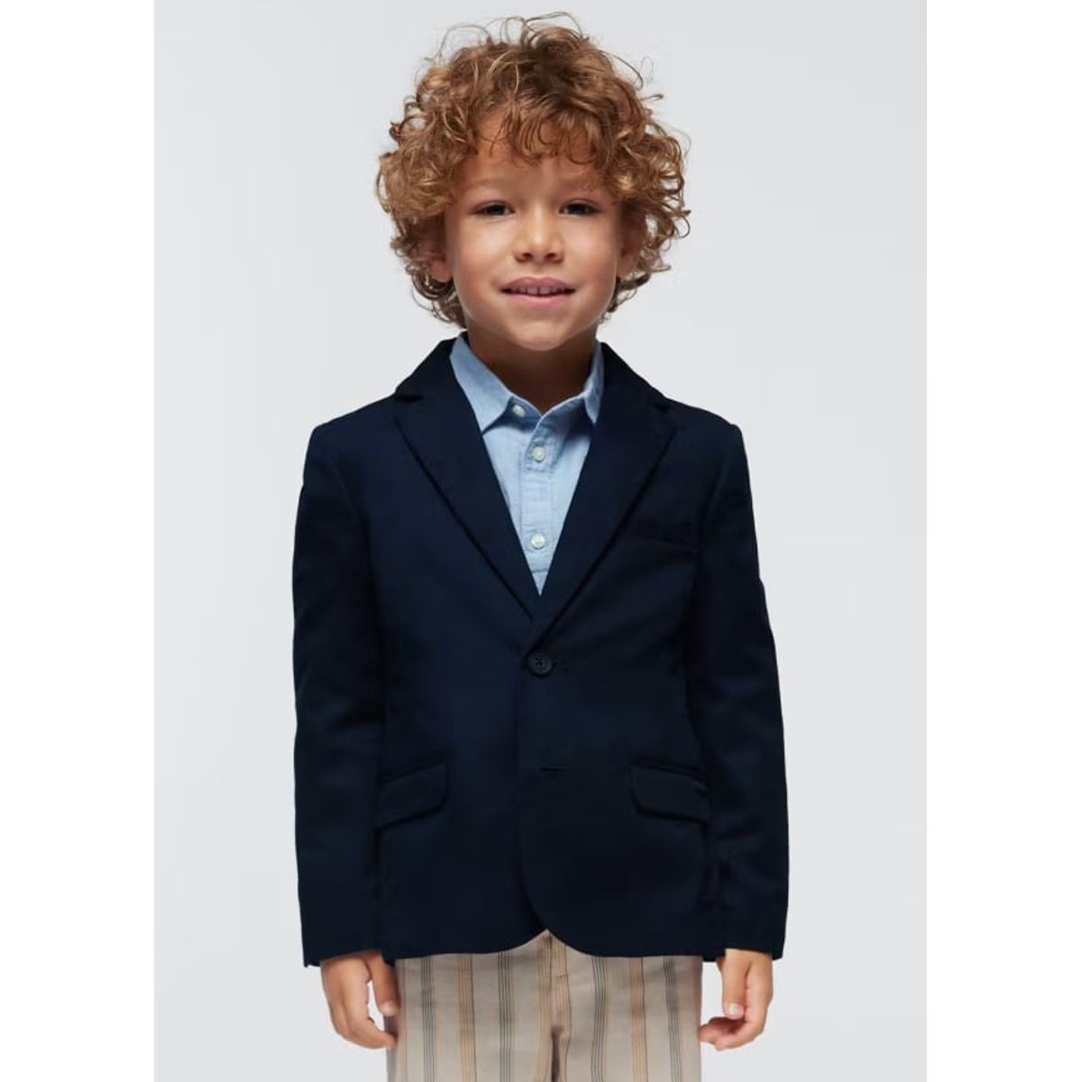 MAYORAL - Chaqueta Americana  Elegante de lino para niño