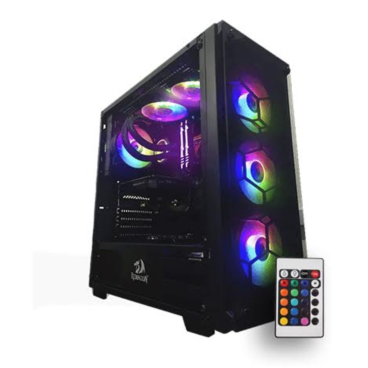 REDRAGON - Gabinete - Redragon Wheeljack GC606 - SFuente - ATX - Negro