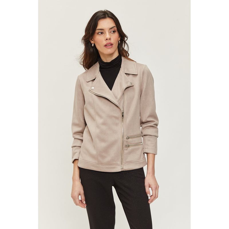 ASH - Casaca Lisa Gris Ash