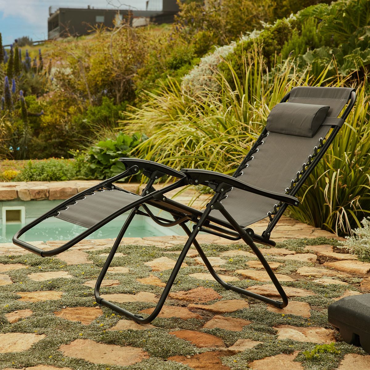 RELAN - Reposera Zero Gravity Relan Zen Silla Plegable y Reclinable