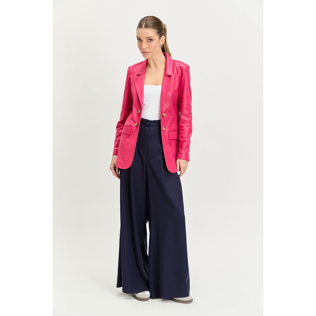 IO - Blazer Fucsia Mujer Io