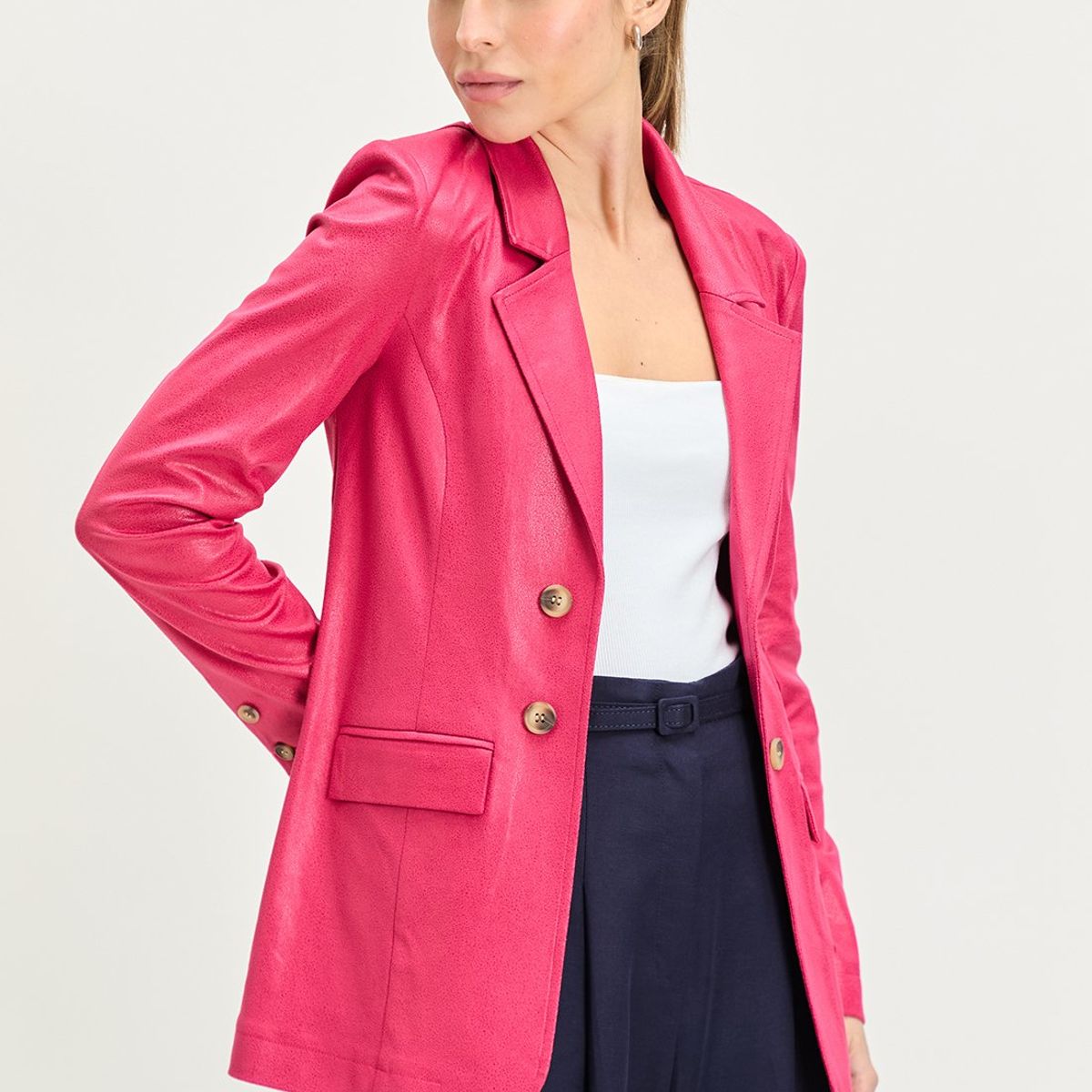 IO - Blazer Fucsia Mujer Io