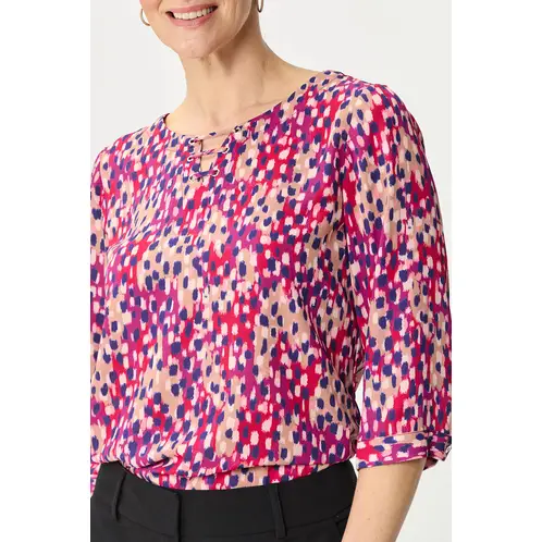 MA GRIFFE - Blusa Manga Larga Fucsia Mujer Magriffe
