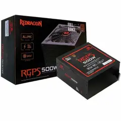 REDRAGON - Fuente de Poder 500W - RGPS PS001 - 80Plus Bronze - ATX