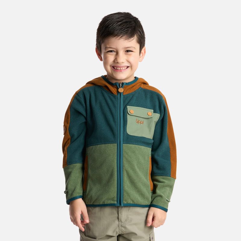 LIPPI - Polerón Niño FirePlace Hoody Sweatshirt Petroleo Lippi