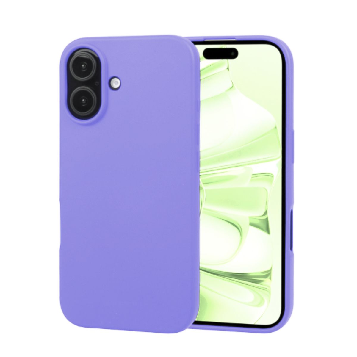 JOIGO - Carcasa Para iPhone 16 Silicona Lila