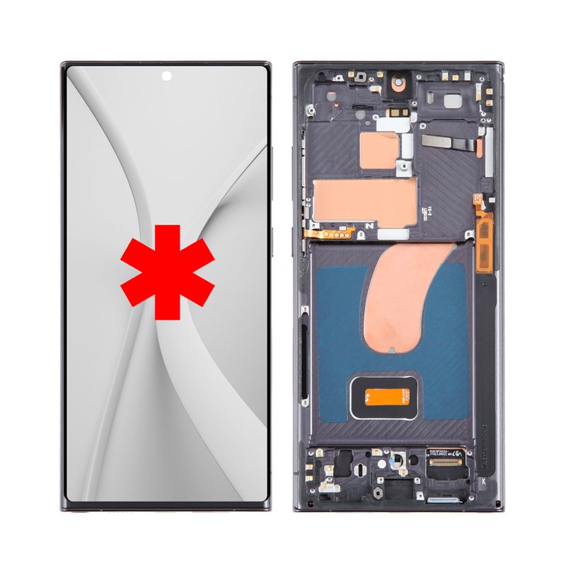 GENERICO - Pantalla Compatible con Samsung Galaxy S23 Ultra Oled Calidad Premium
