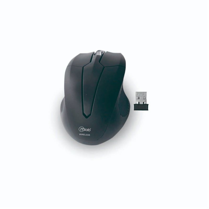 MLAB - Mlab Mouse Inalambrico Black Color Negro MLAB