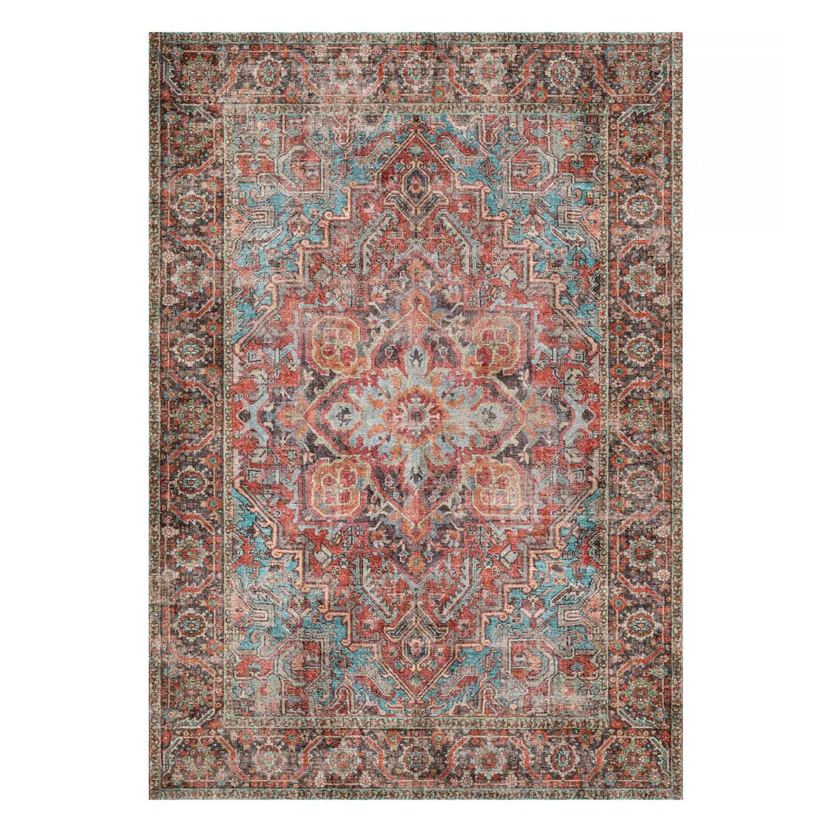 BAZHARS - Alfombra Vintage 190X290 cm Amasya Nor H0486 Bazhars