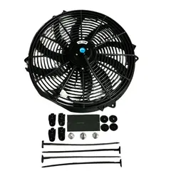 GENERICO - Electro Ventilador Slim De 16 120w Aspa Curva 24 Volts
