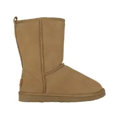 BAMERS - Botas Mujer Beige Blast Cuero