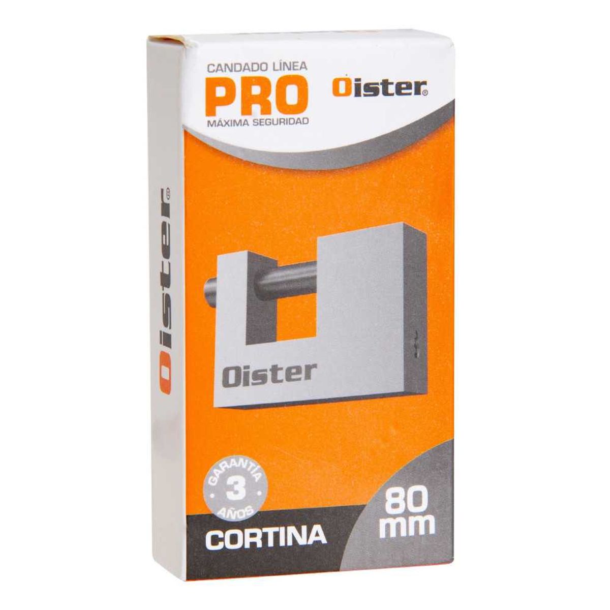 Candado Oister PRO Cortina 80mm CAN0000977 OISTER, marca OISTER - Foto 2