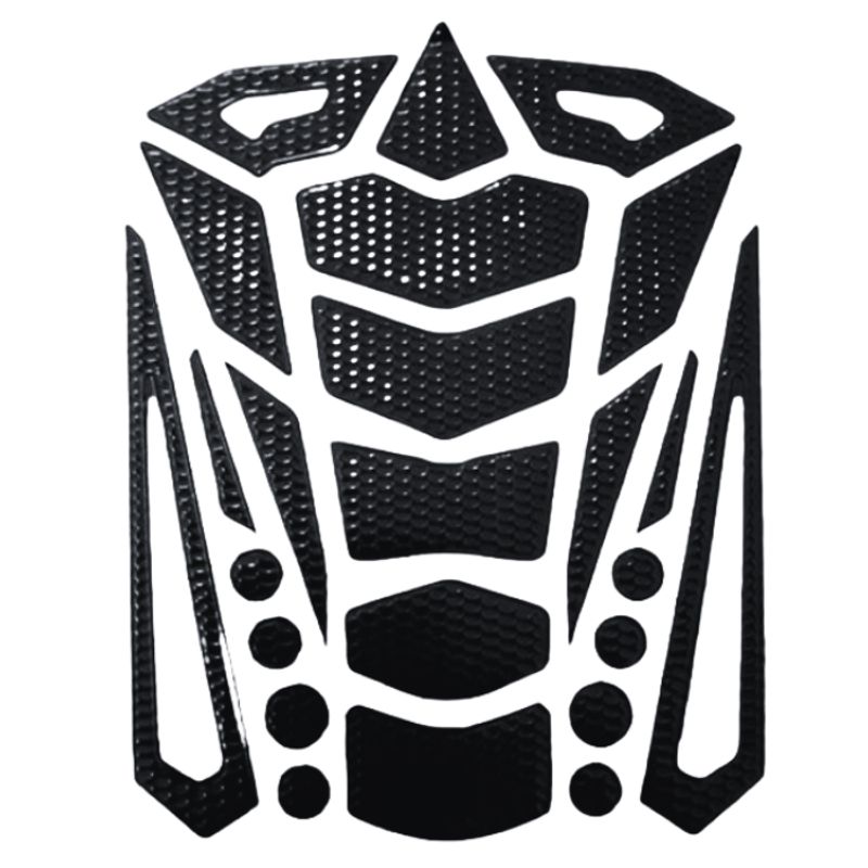 GENERICO - Adhesivo cubre estanque para motocicleta negro
