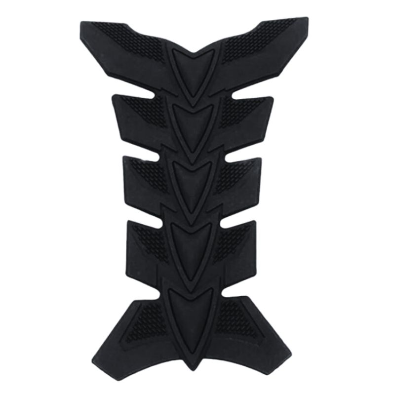 GENERICO - Protector de estanque para Moto Goma 3D Negro