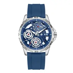 R24 - Reloj Skeleton SK-36 Cuarzo Silicona