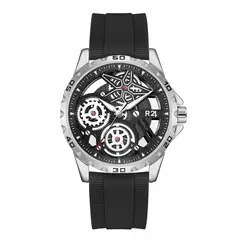 R24 - Reloj Skeleton SK-36 Cuarzo Silicona