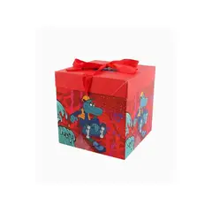 GENERICO - Caja de Regalo Rojo 15X15X15cm