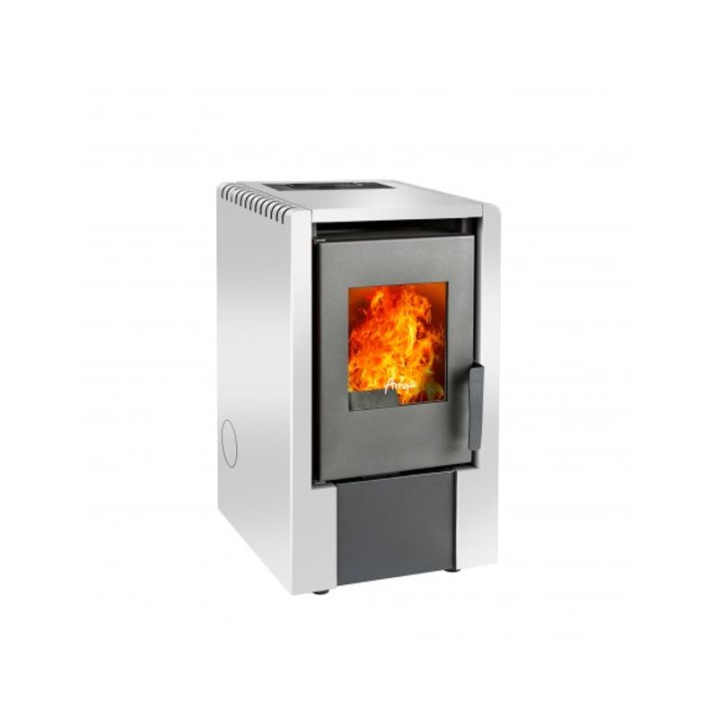 AMESTI - Calefactor a Pellet Amesti Italy 6100 Blanco