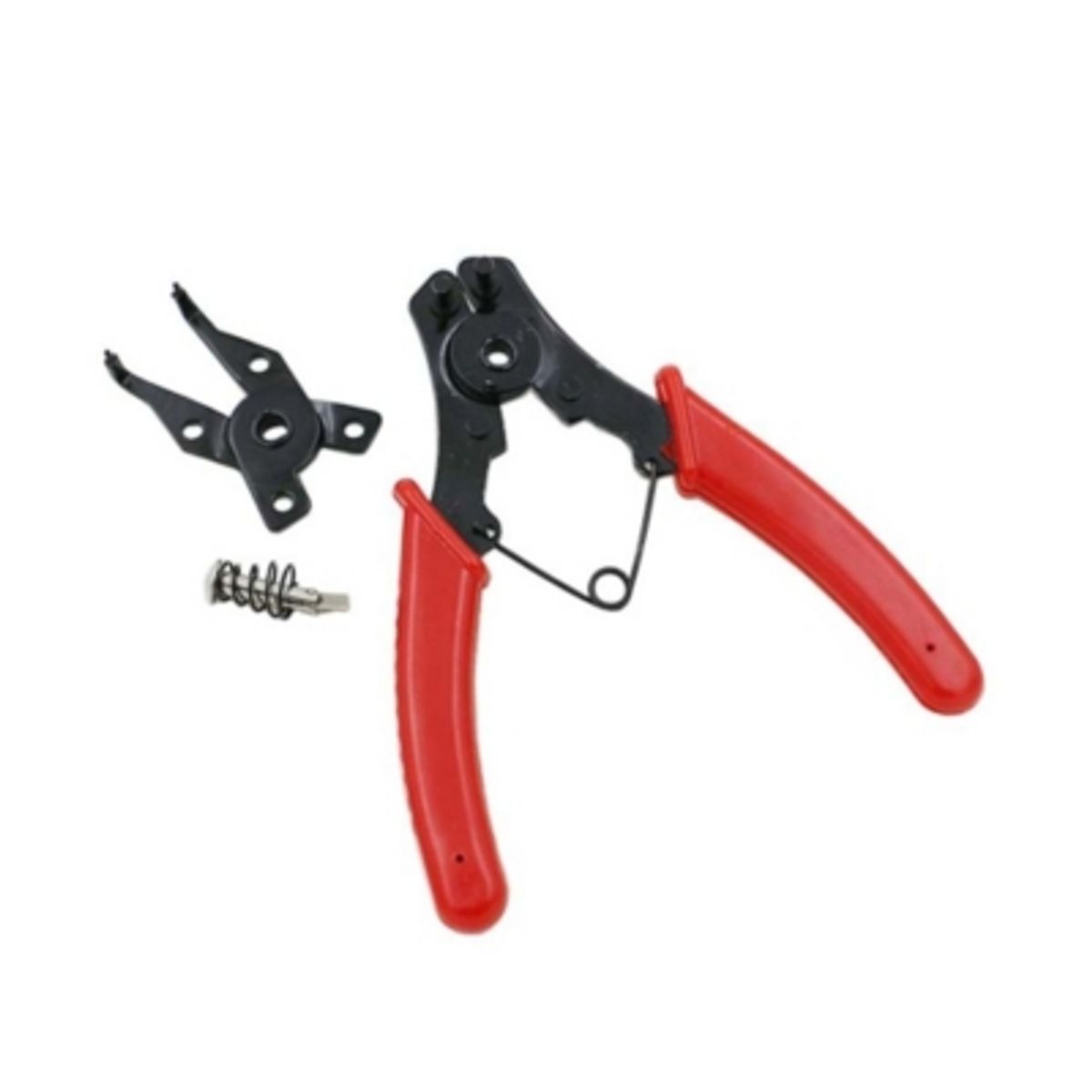 GENERICO - Alicate Anillos Retención A Presión 4 En 1 Externo/interno