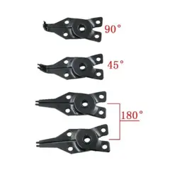 GENERICO - Alicate Anillos Retención A Presión 4 En 1 Externo/interno