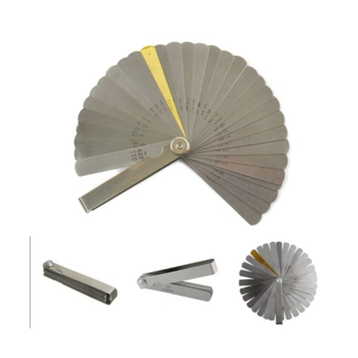 GENERICO - Galgas Profesional De Medición, Juego De 32 Piezas (feeler )