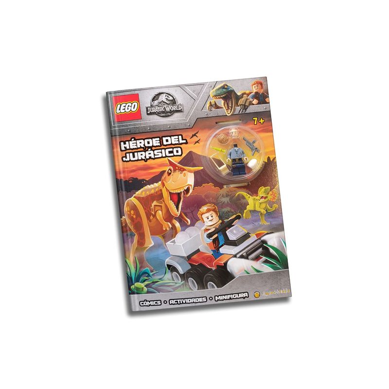 EDITORIAL GUADAL - LIBRO LEGO JURASSIC WORLD - HEROE DEL JURASICO