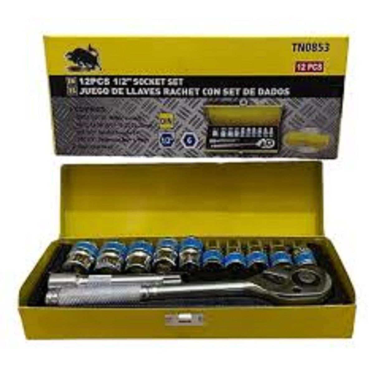 TORO - Juego de llaves rache con set de dados