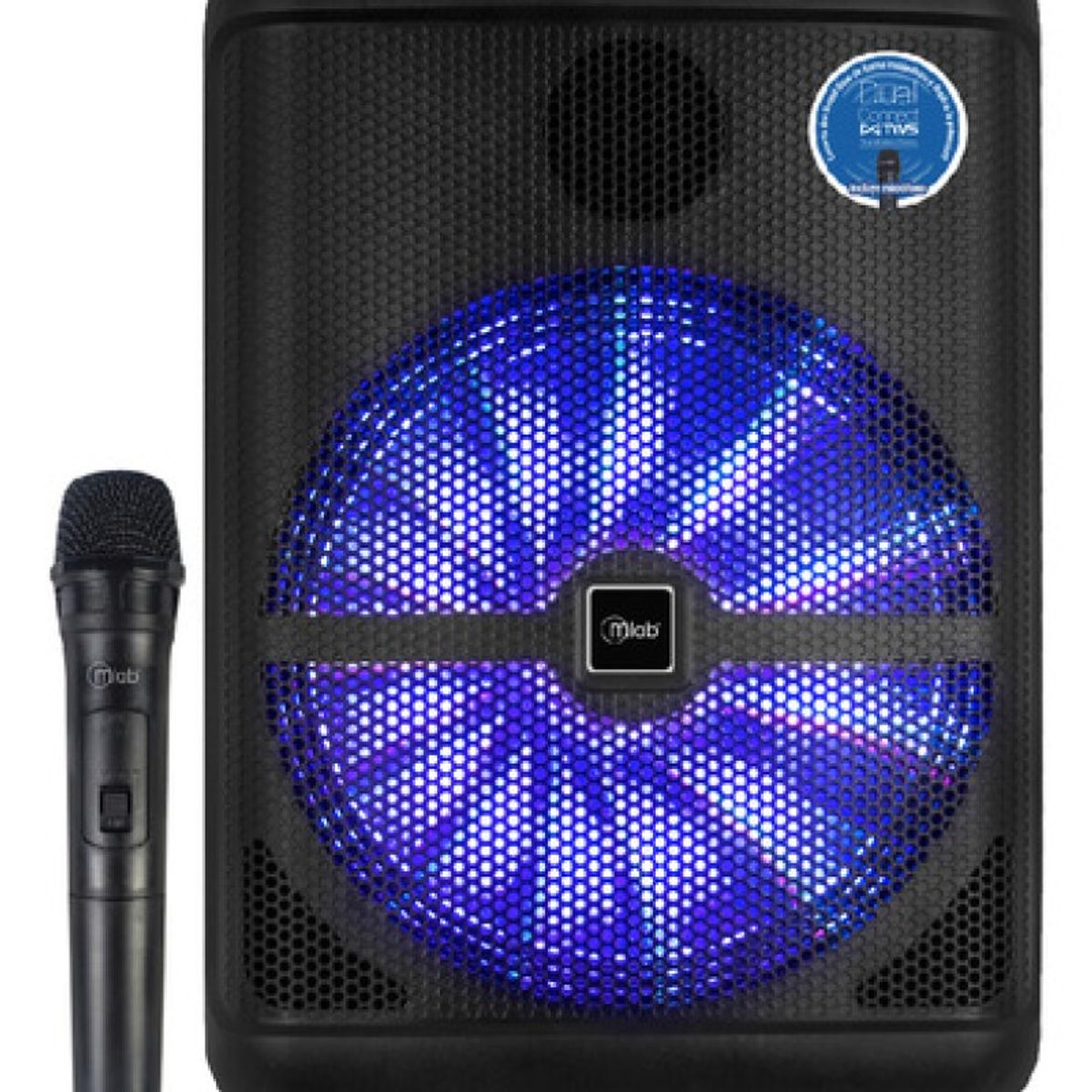 MLAB - Parlante Bluetooth Mlab Karaoke Sound Bass 12 9103