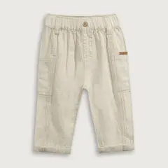OPALINE - Pantalón Bebé niño Beige 39535