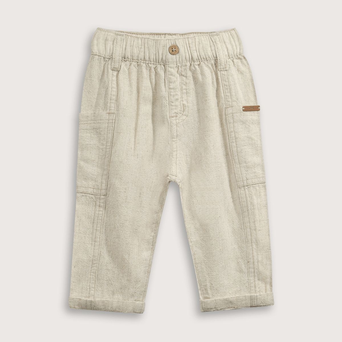 OPALINE - Pantalón Bebé niño Beige 39535 Opaline