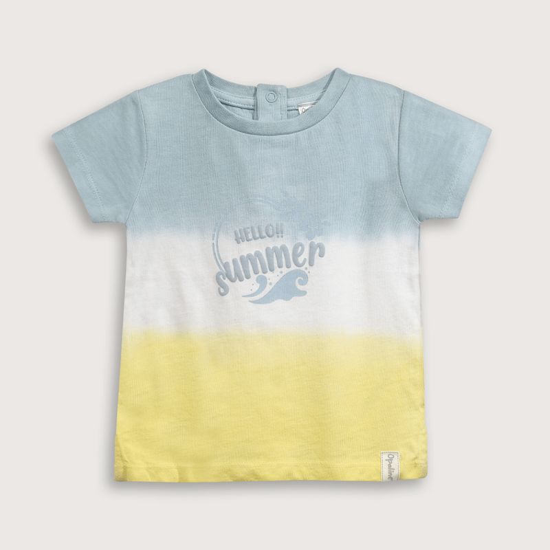 OPALINE - Polera Bebé niño Celeste 39609 Opaline