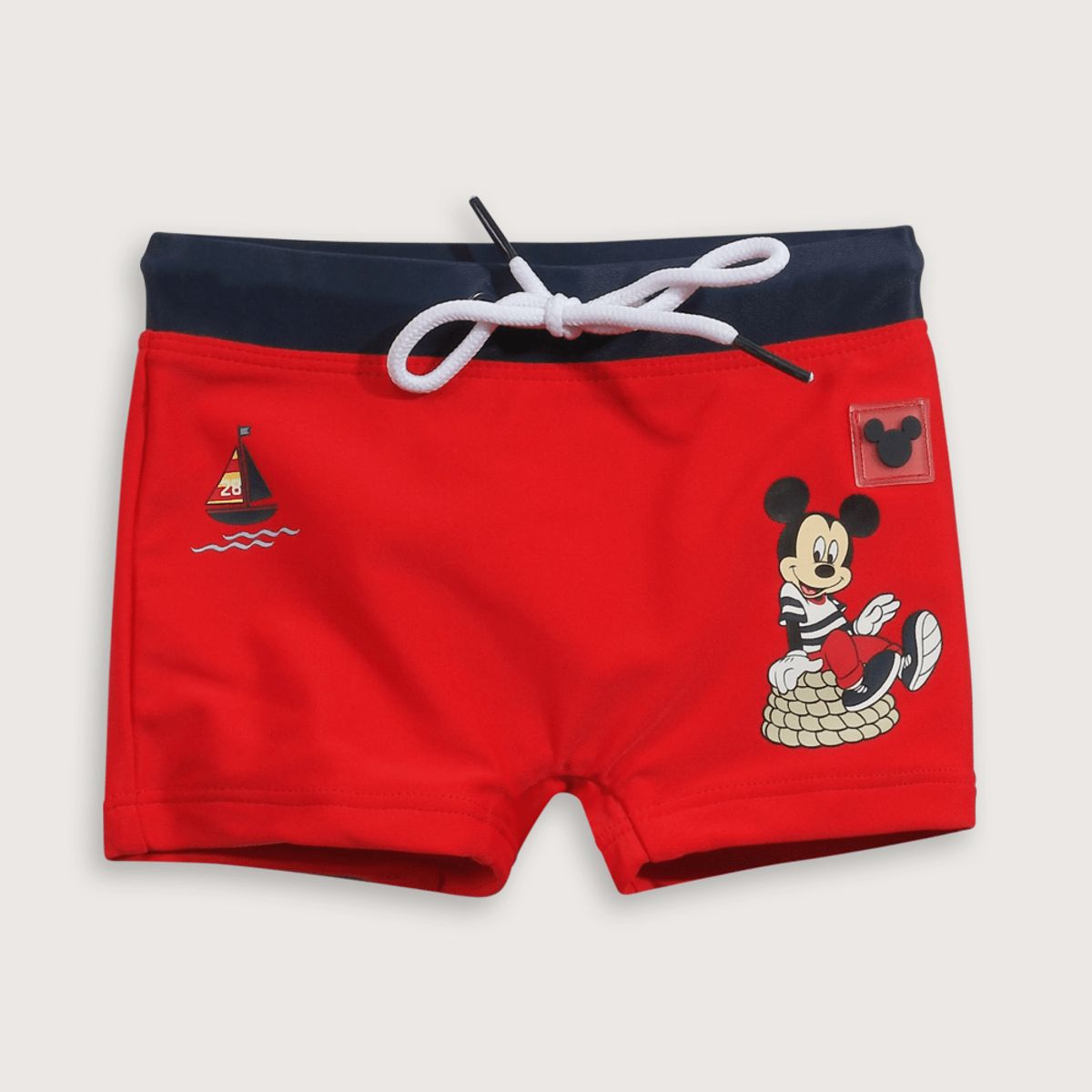 OPALINE - Traje de baño Bebé niño Rojo 39619 Opaline