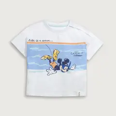 OPALINE - Polera Bebé niño Blanco 39547