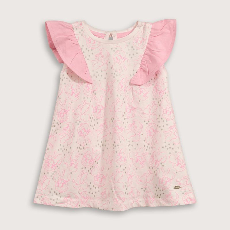 OPALINE - Vestido Bebé niña Rosa 39561 Opaline