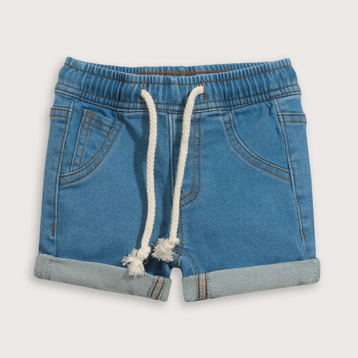 OPALINE - Bermuda Bebé niño Azul 39583 Opaline