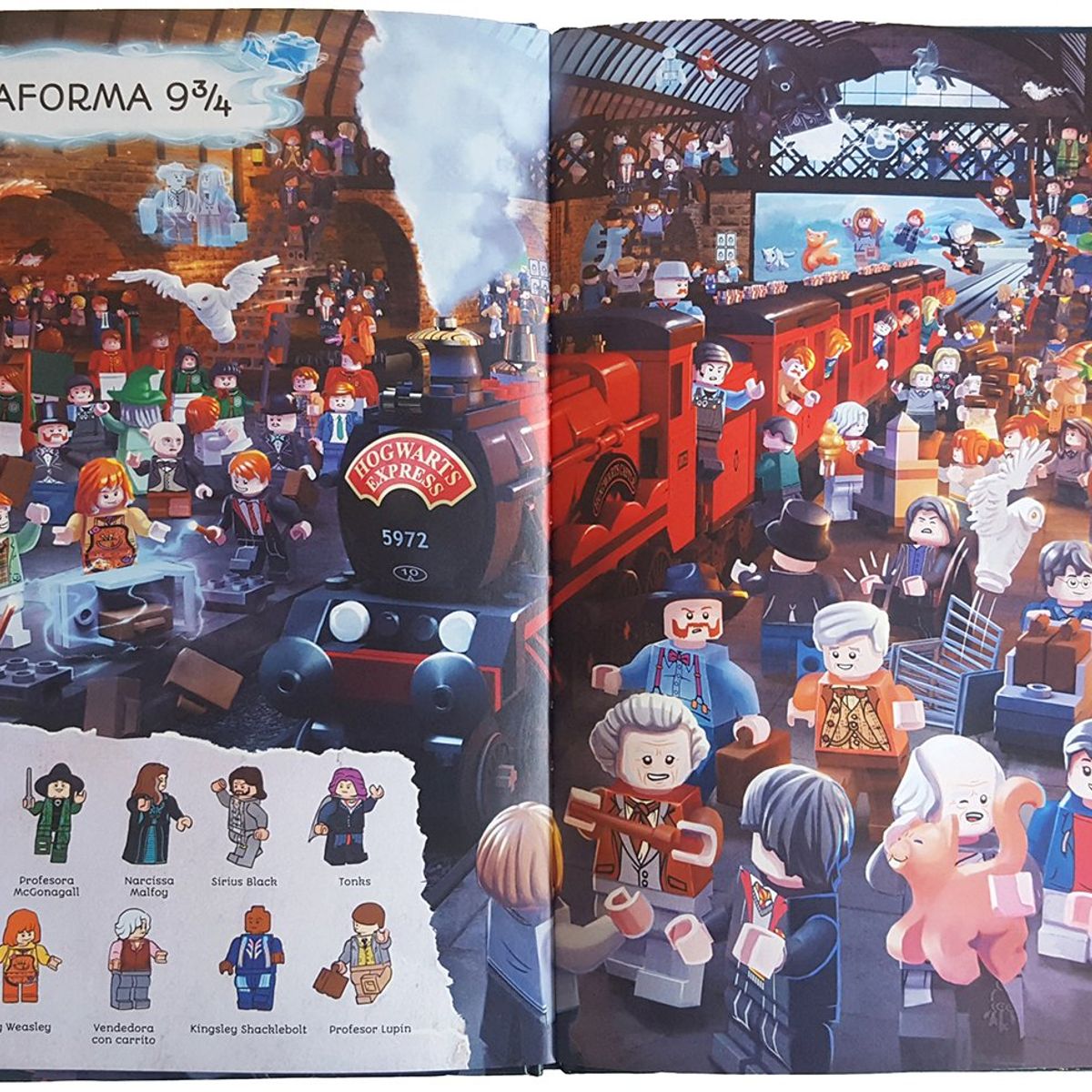 EDITORIAL GUADAL - LIBRO LEGO-EL MUNDO DE HARRY POTTER
