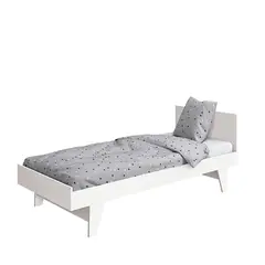 KIDSCOOL - CUNA 3 EN 1 CON COMODA NOAH PRINCE BLANCO OPACO