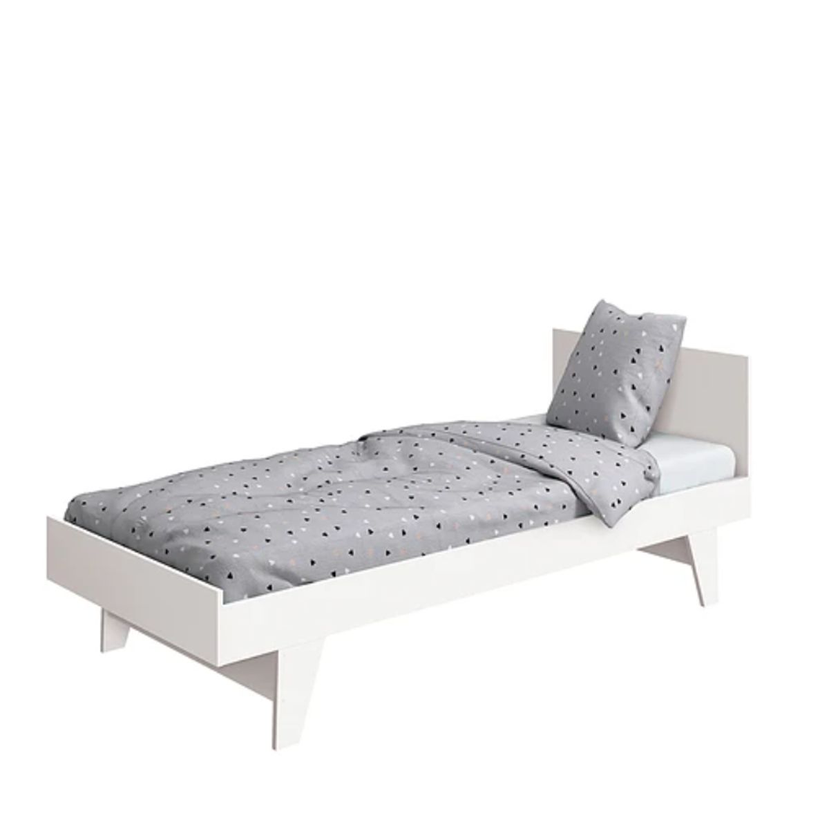 KIDSCOOL - Cuna 3 En 1 Noah Prince Blanco Opaco