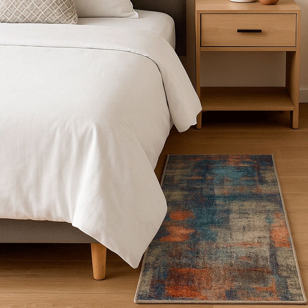 BAZHARS - BAJADA CAMA BAZHARS 080X120 CM BURSA NOR T1093-1 D33