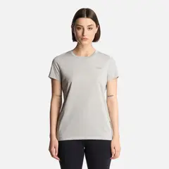 LIPPI - Polera Mujer Core Q-Dry T-Shirt Gris Claro