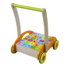 KIDSCOOL - CAMINADOR DE MADERA CON BLOCKS - - 3306