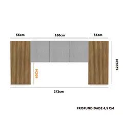 JDO & DESIGN - Respaldo Dubai gris