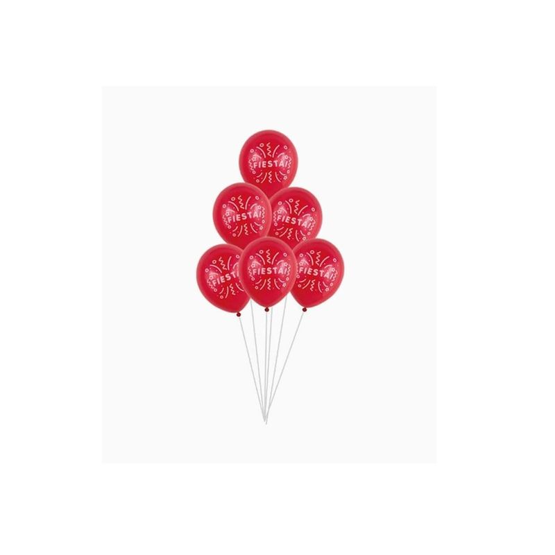 GENERICO - Set de Globo Rojo 30cm