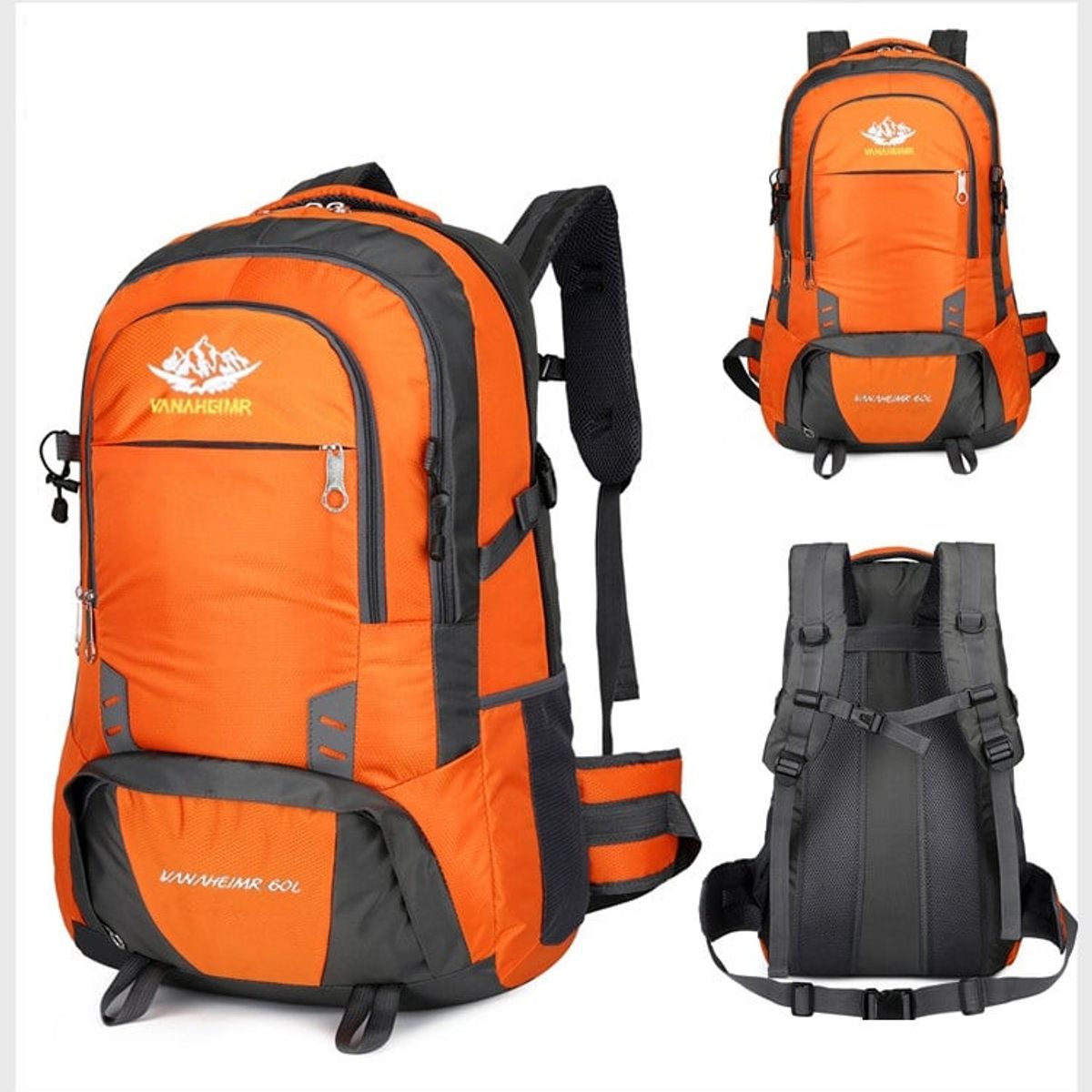 GENERICO - Mochila Multifuncional Outdoor Camping Trekking 60 Litros