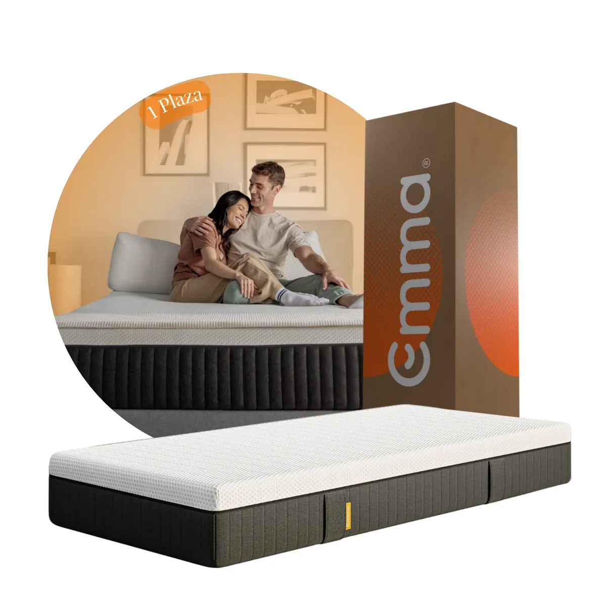 EMMA - Colchon Emma Confort Premium 1 Plazas