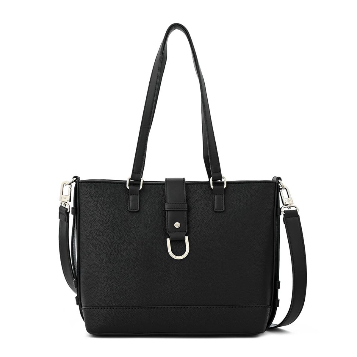 ZIOL - Cartera tote tres divisiones federica mediana negro especial