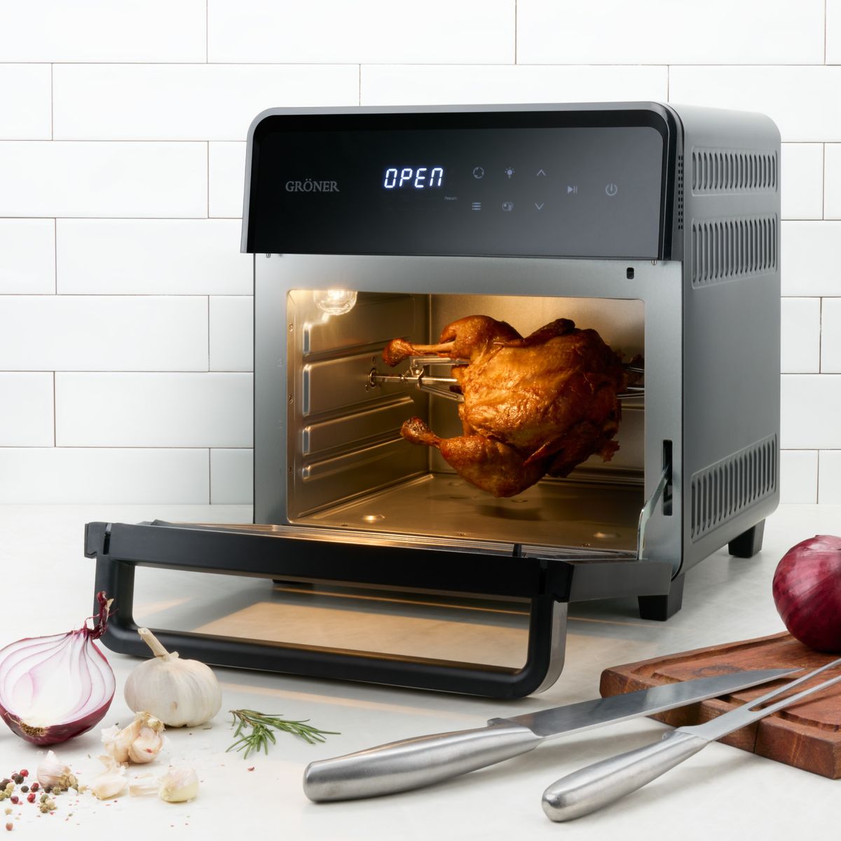 GRONER - Horno Freidora de Aire Gröner 16L…
