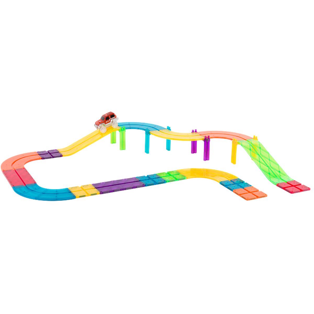 BRAINTOYS - Imanix Pista de Carrera 22 piezas magnéticas