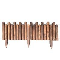 Valla De Madera Flexible Para Jardin Bordes Exteriores